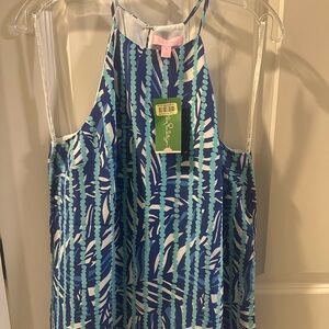 Lilly Pulitzer Blue and Teal Dress